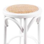 Cafe Kitchen Stool - White
