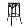 Cafe Kitchen Stool - Black