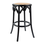 Cafe Kitchen Stool - Black