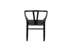 Ella Wishbone Dining Chair - Black