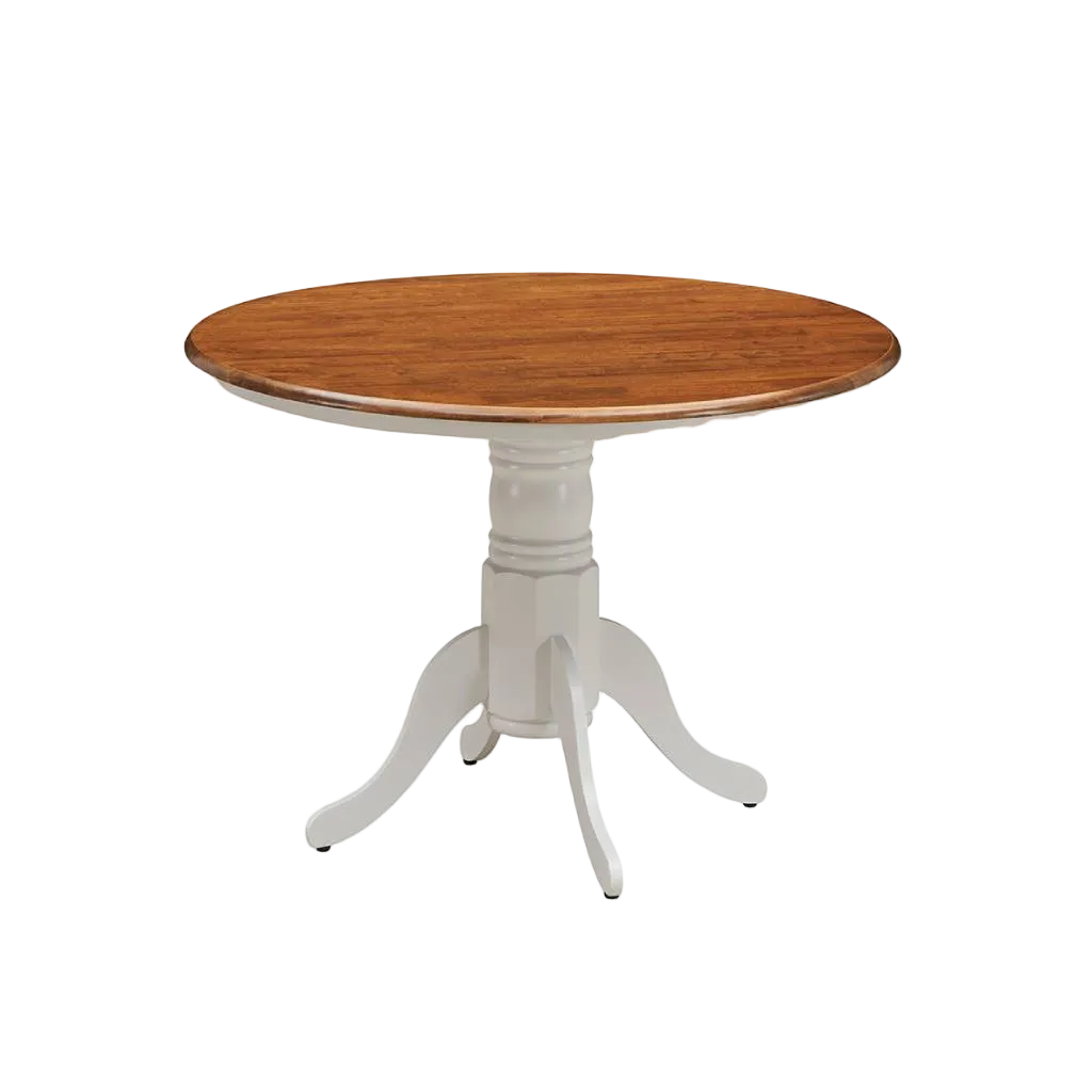 Hobart Round Dining Table - White Oak