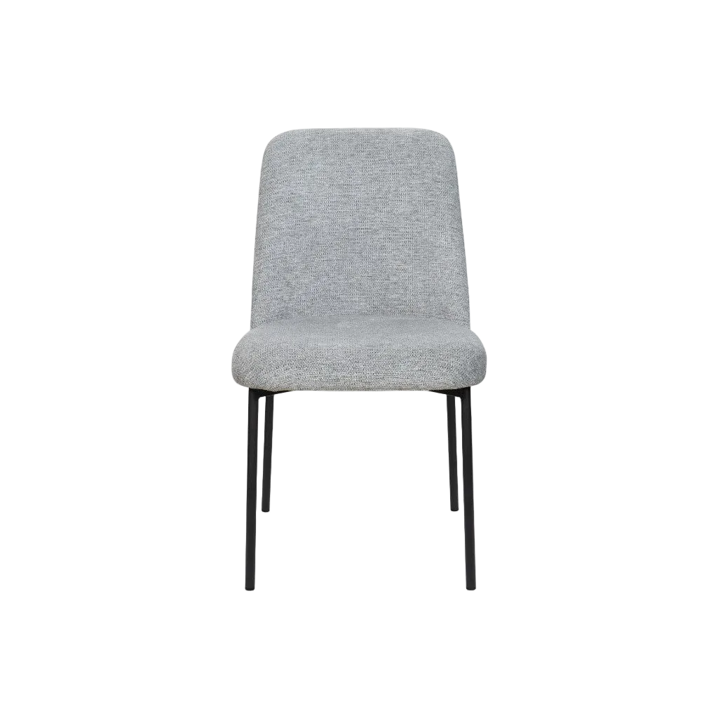 Libra Fabric Dining Chair - Grey