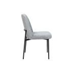 Libra Fabric Dining Chair - Grey