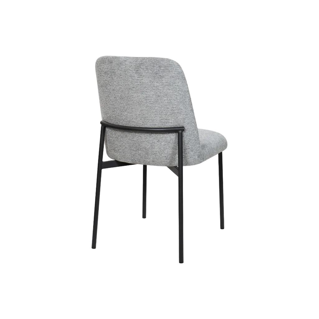 Libra Fabric Dining Chair - Grey
