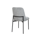 Libra Fabric Dining Chair - Grey