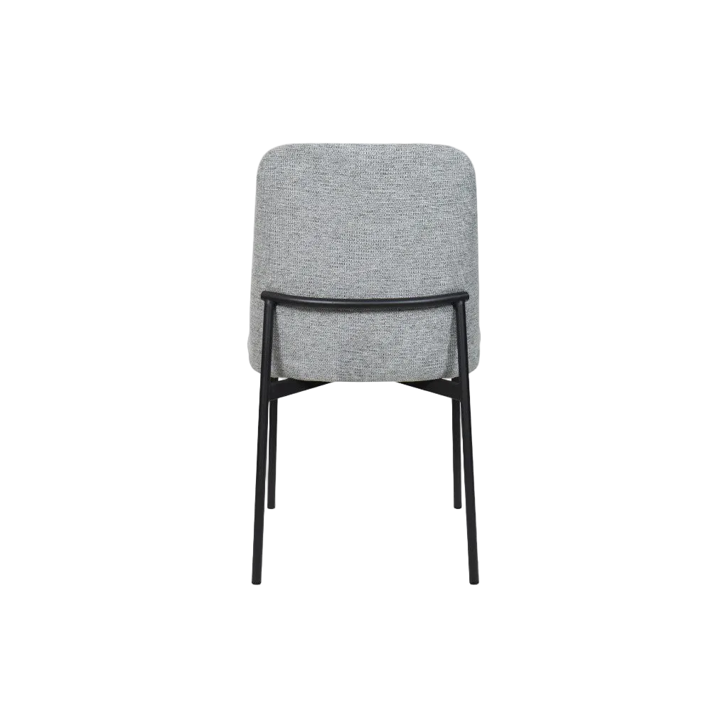 Libra Fabric Dining Chair - Grey