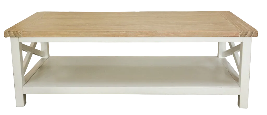 Shellwood Coffee Table - Oak White