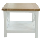 Shellwood Lamp Table - Oak White