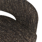 Bruno Fabric Accent Chair - Chocolate