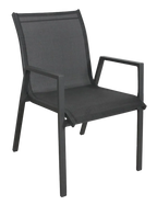 Icaria Outdoor Chair - Charcoal Light Grey