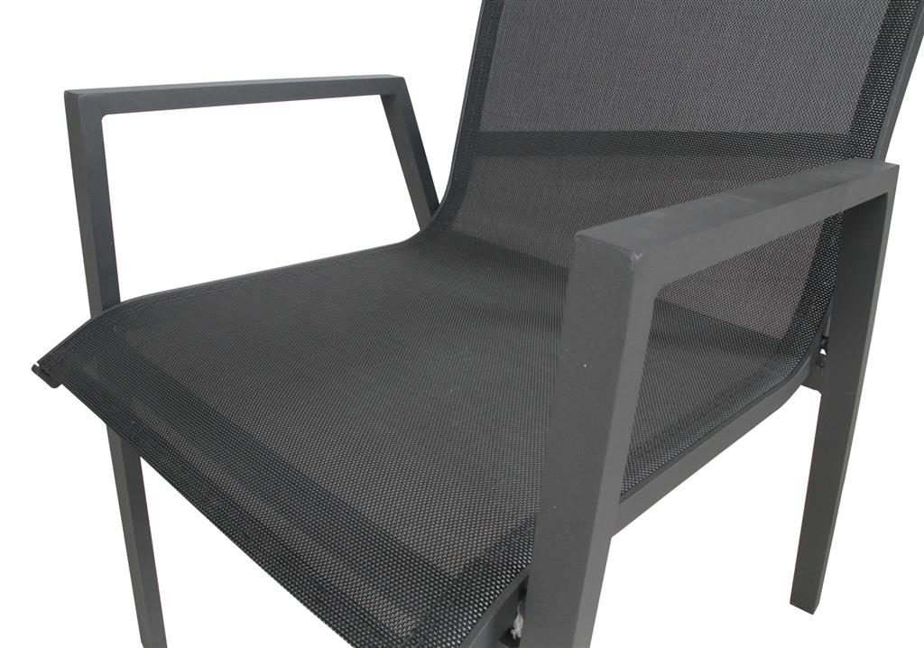 Icaria Outdoor Chair - Charcoal Light Grey