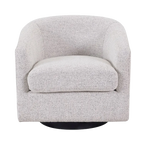 Bellevue Swivel Arm Chair - Salt & Pepper